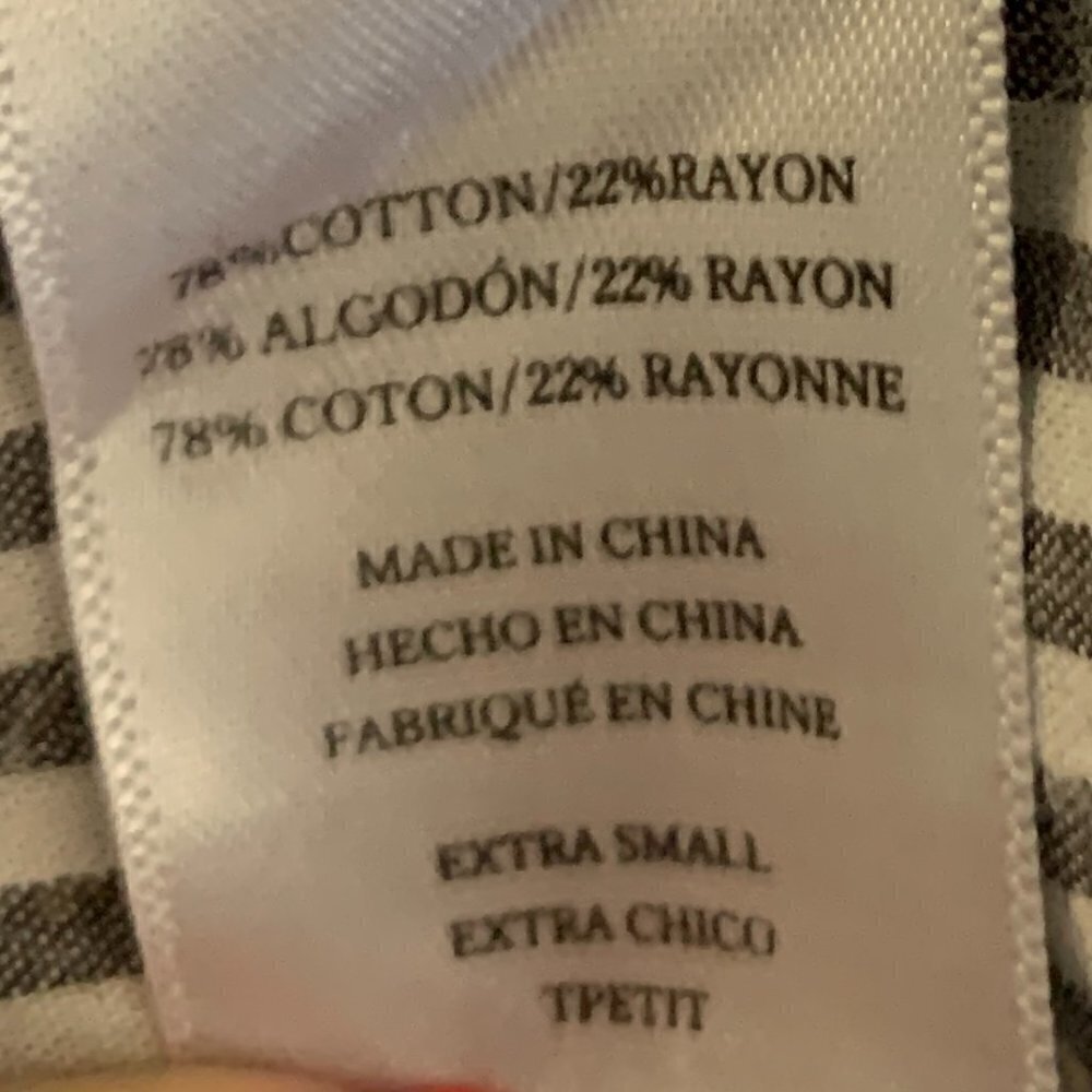 Rails "Taylor Florence Stripe Button Front Studde… - image 8